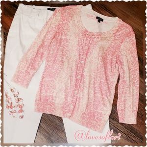 TALBOTS Pinks and Cream